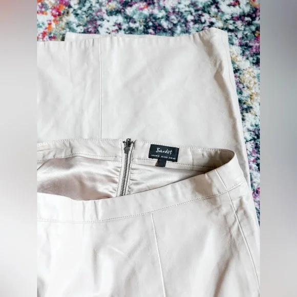 Bardot Faux Leather Skirt - Picture 2 of 3